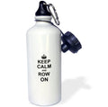 Black 21 oz Sports Water Bottle L513