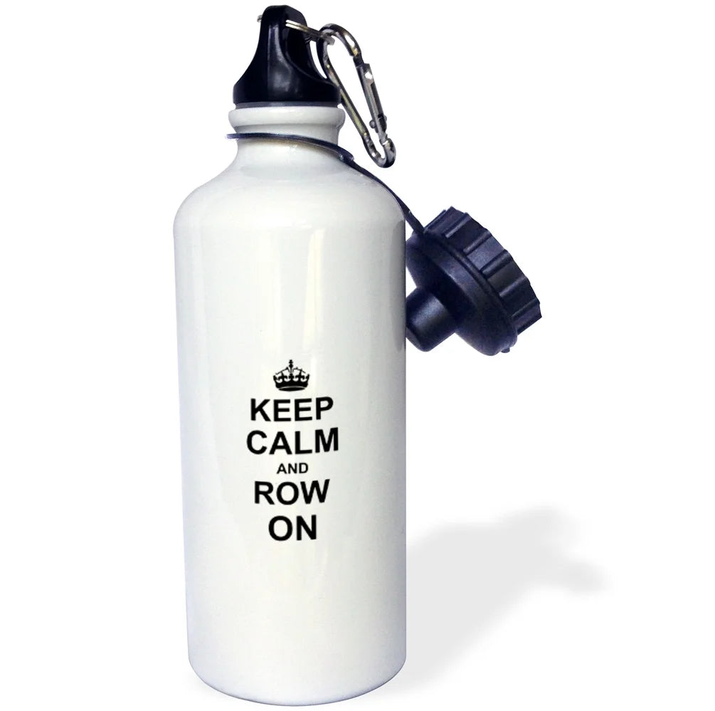Black 21 oz Sports Water Bottle L513
