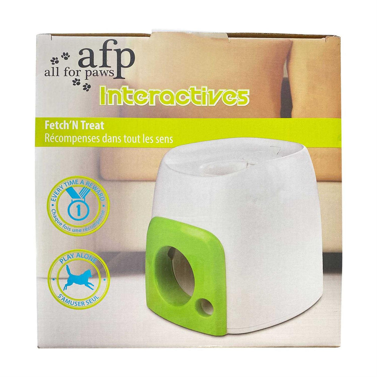 Interactive Fetch-N-Treat Dog Toy L500