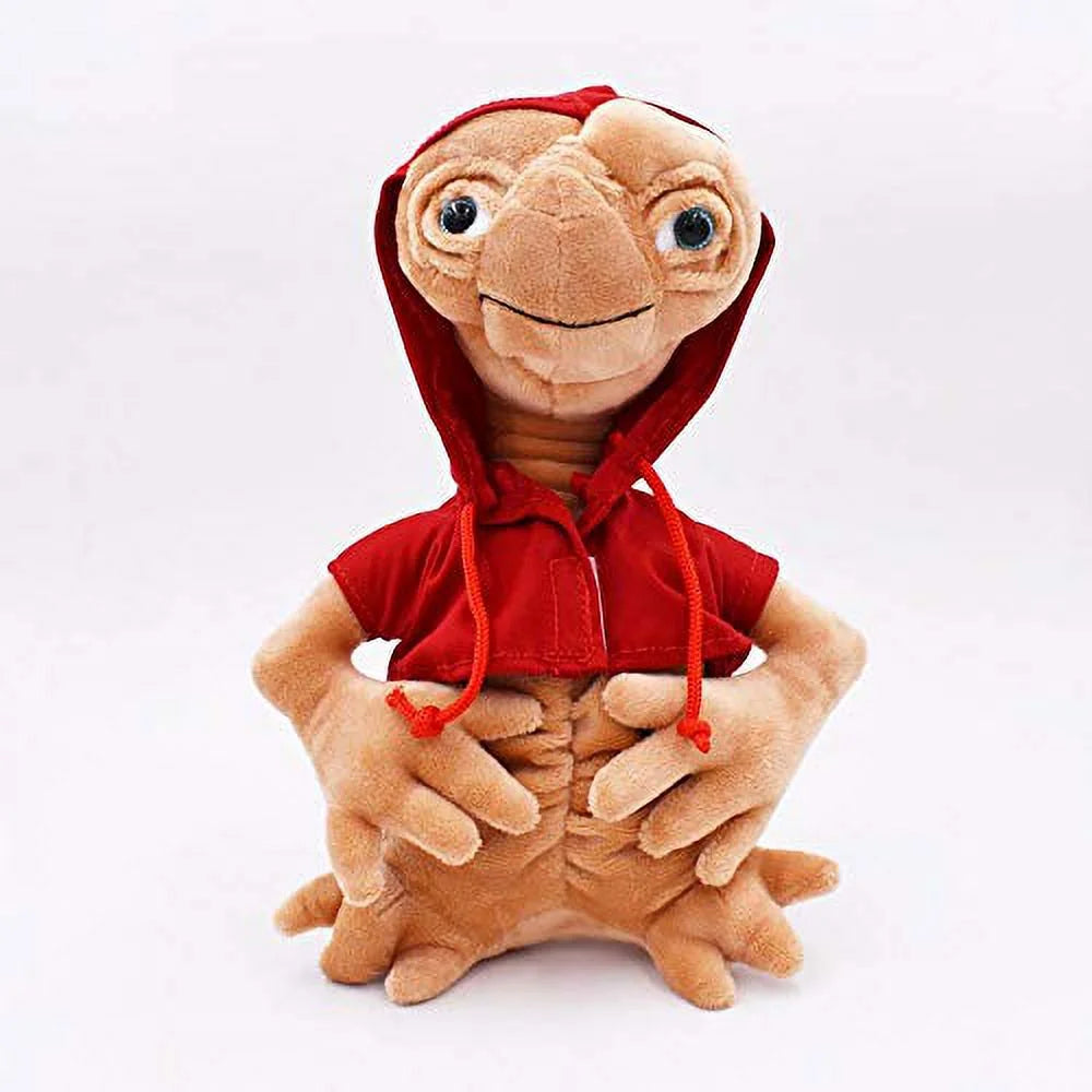10" Cotton Stuffed ET Alien Plush Doll Toy R663704