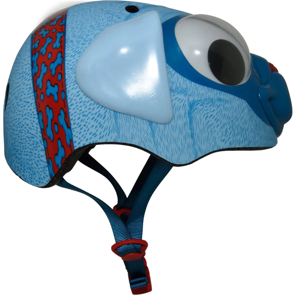 Blue Bike Helmet with Googly Eyes, Toddler 3+ (48-52 cm) C1270