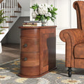 Narrow 2-Drawer End Table M8110