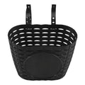 Black Plastic Kids Bike Basket Q544409
