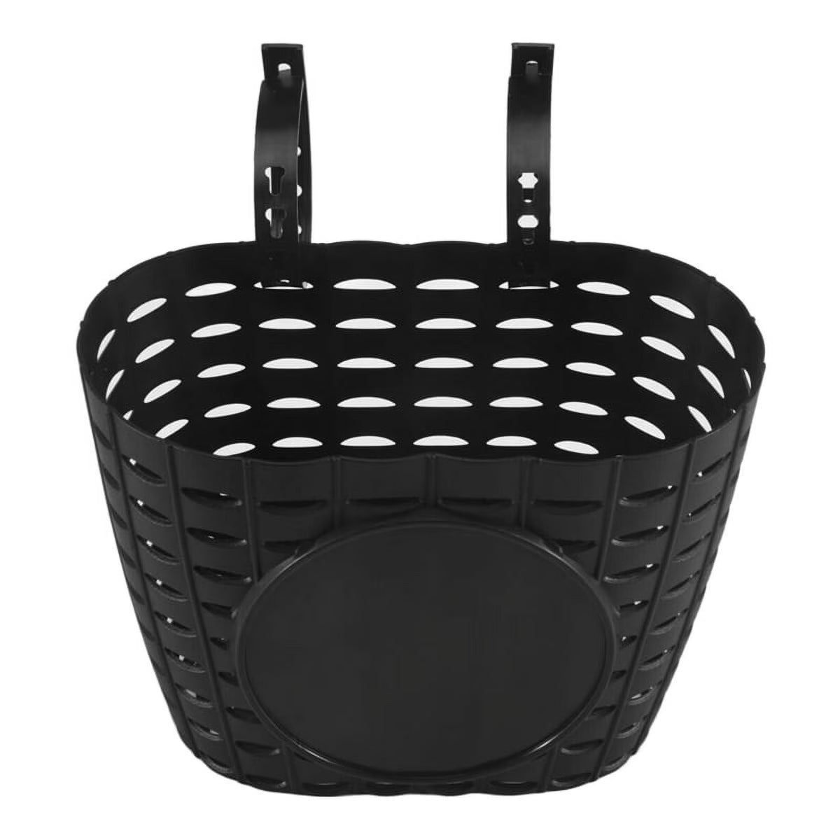 Black Plastic Kids Bike Basket Q544409