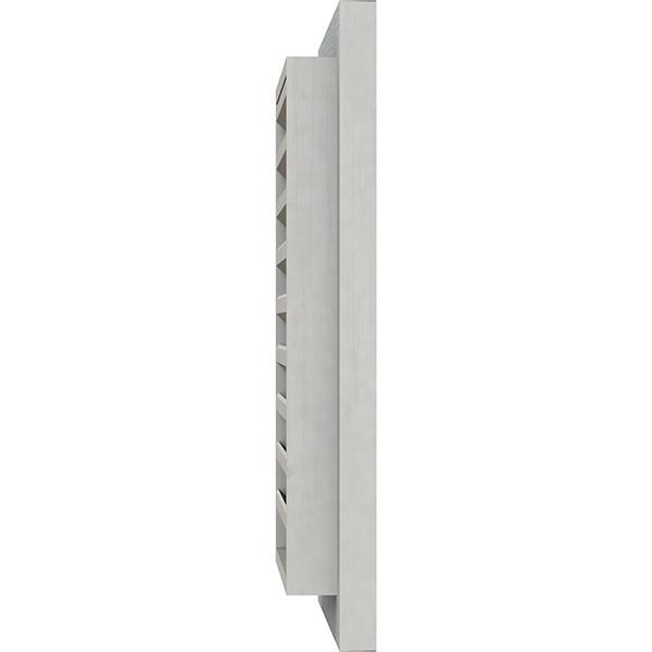 Vertical Gable Vent Primed Functional Rough Saw Z1668