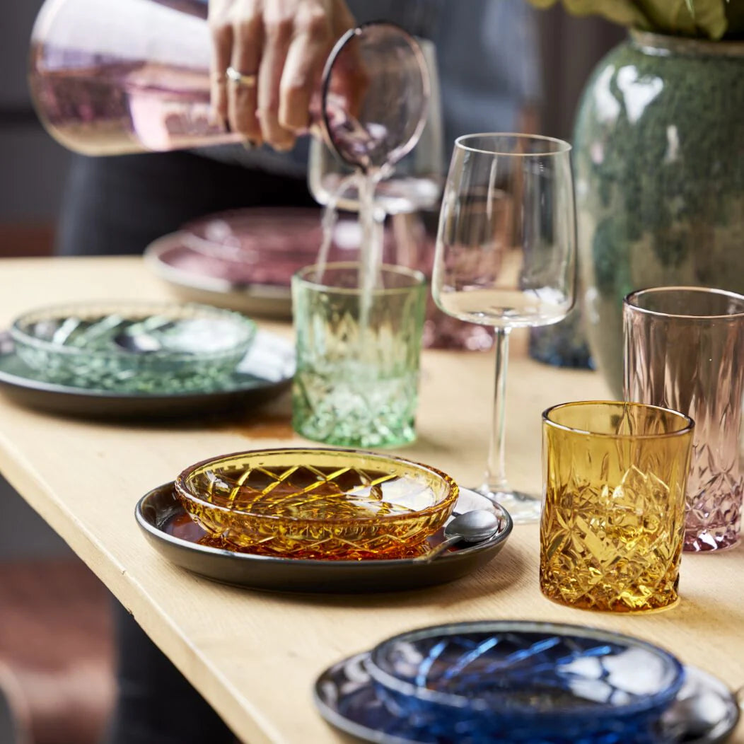 Blue 4pcs Highball Glass P625