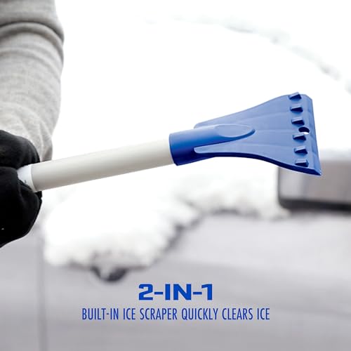 18-Inch Foam Head Snow Broom Ice Scraper V8368