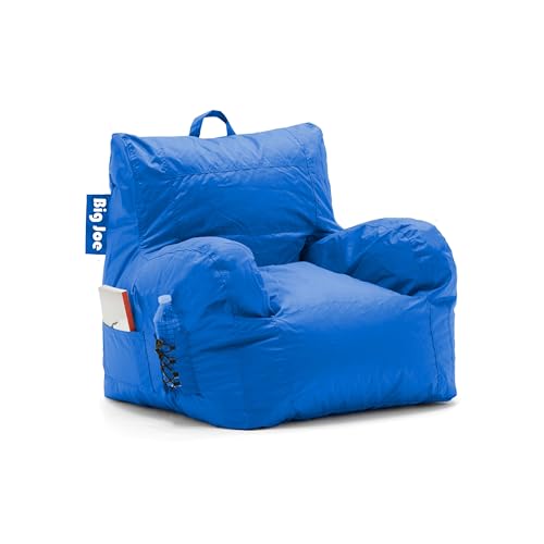 Black Durable Polyester Nylon Blend Bean Bag Chair with Drink Holder and Pocket, 3 feet M713260