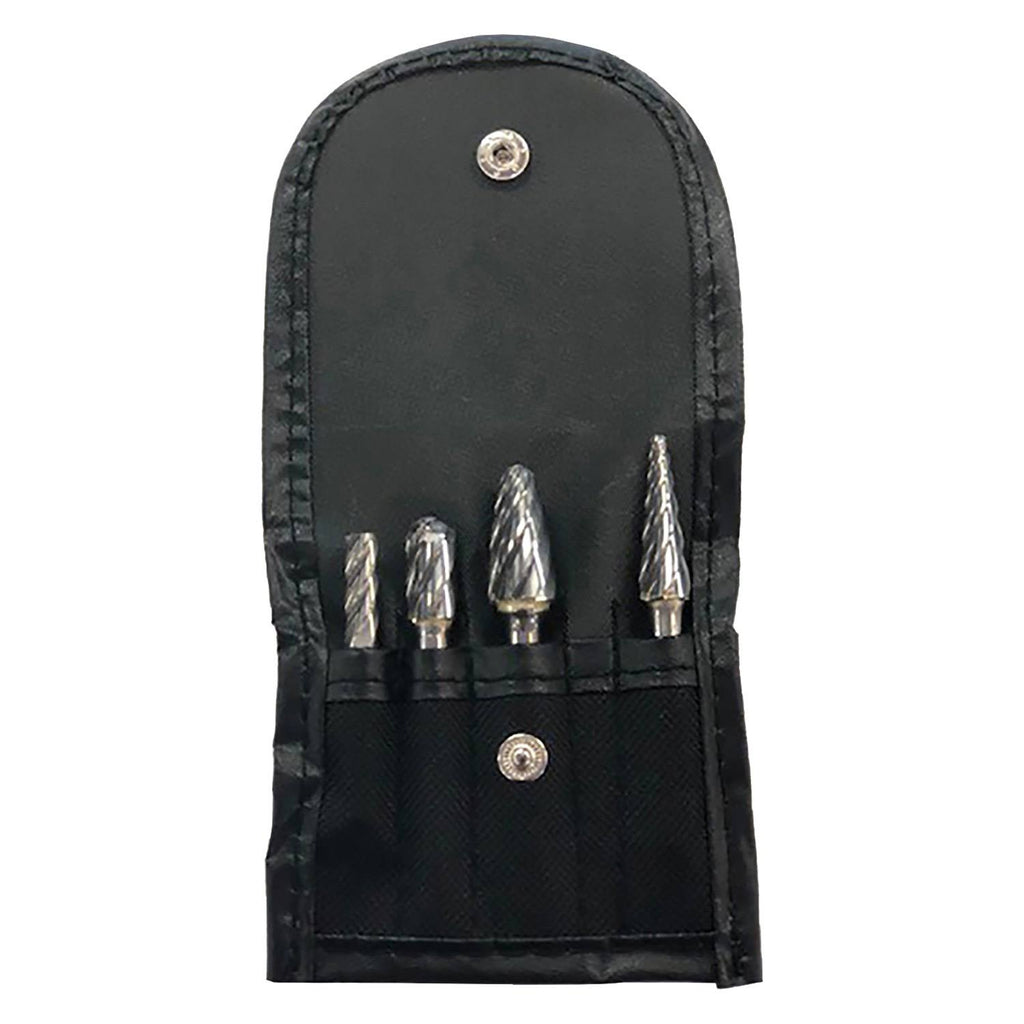 4 Piece Aluminum Burr Set S7444