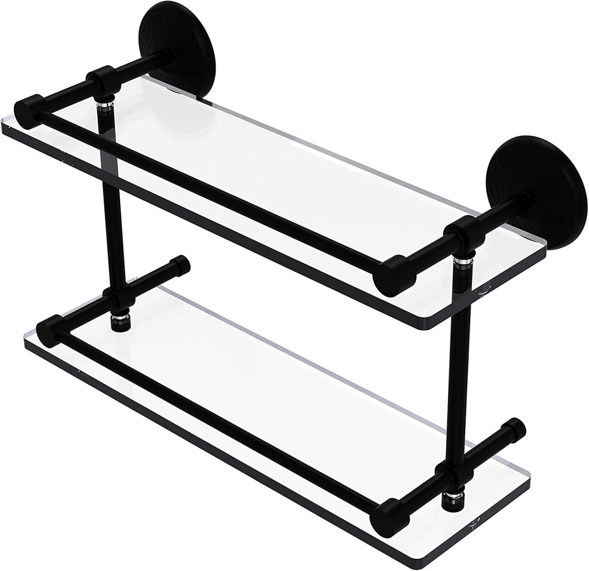 Satin Chrome Glass Shelf O25498