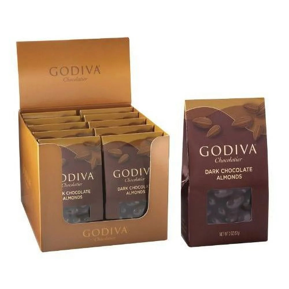 Dark Chocolate Almond (Pack Of 10) V7079