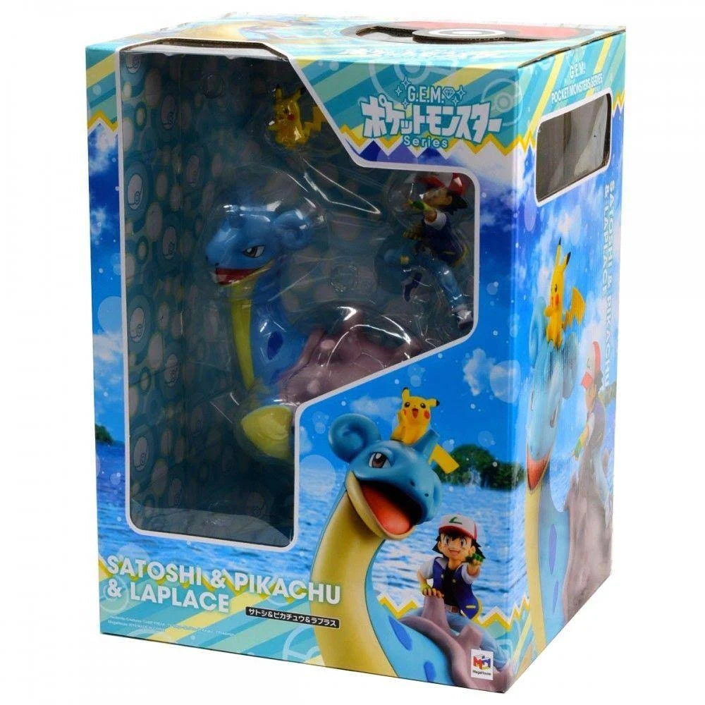 Pokemon Ash, Pikachu & Lapras C113