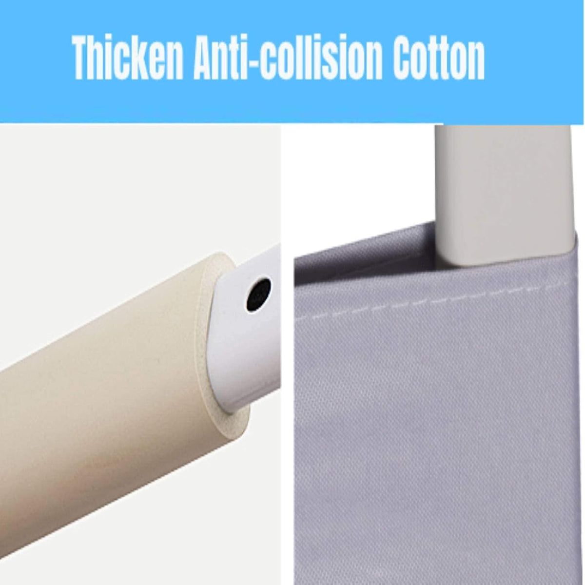 Toddler Bed Rail Extra Tall Collapsible Safety Guard D34019