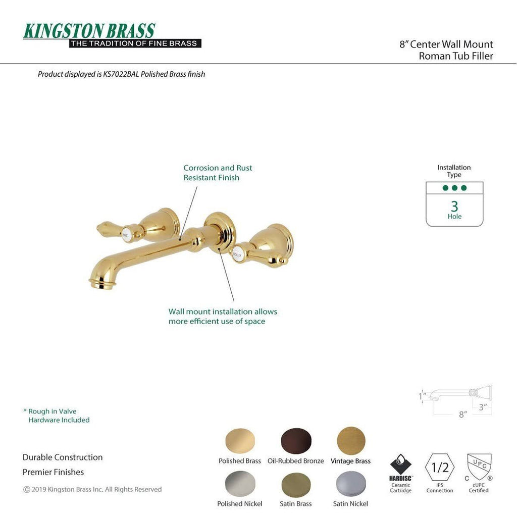 Antique Brass Roman Tub Filler Z253217