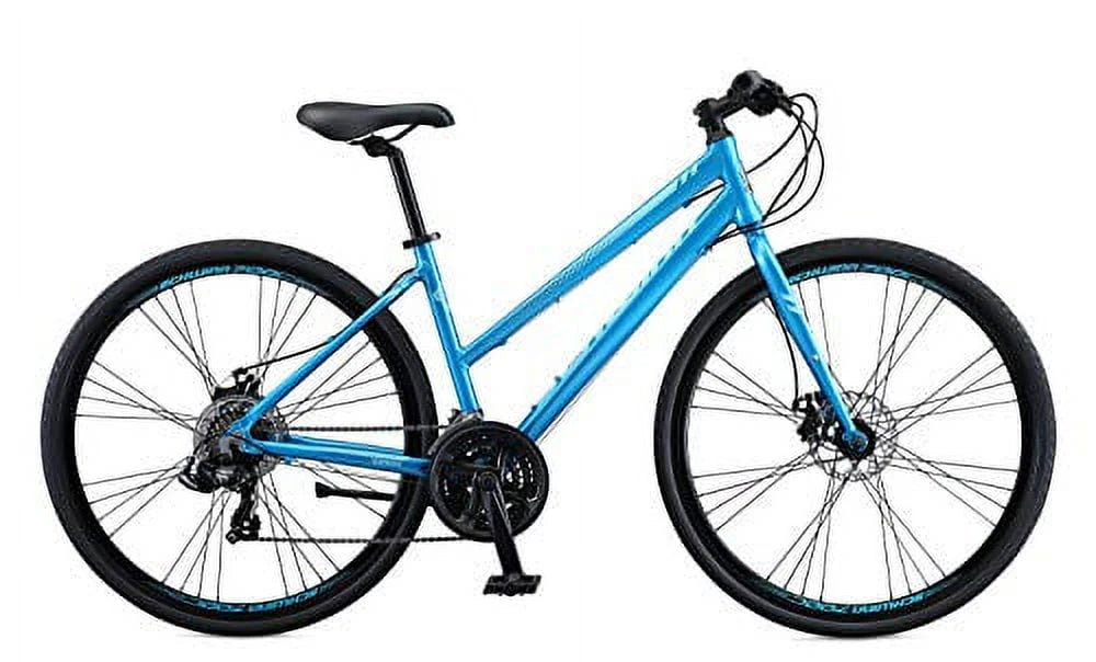 Blue 700c Flat Bar Road Bicycle T7287