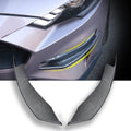 Front Bumper Winglets Fog Light Vent Canard Strip Trim Accessories for Ford Mustang 2018-2022 X87200