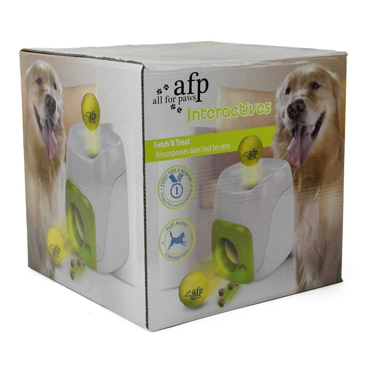 Interactive Fetch-N-Treat Dog Toy L500