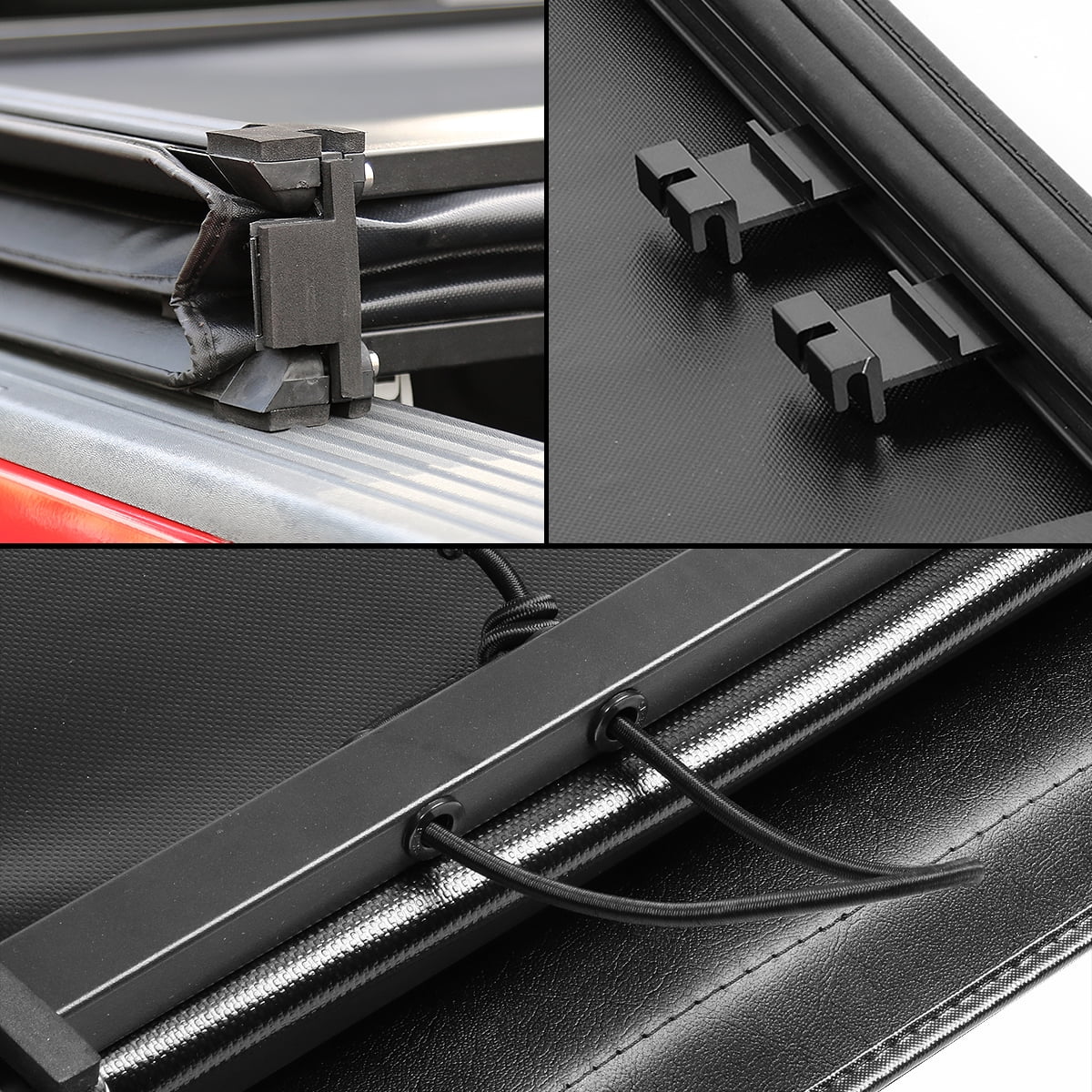 Adjustable Tri-Fold Soft Top Tonneau Cover K730032