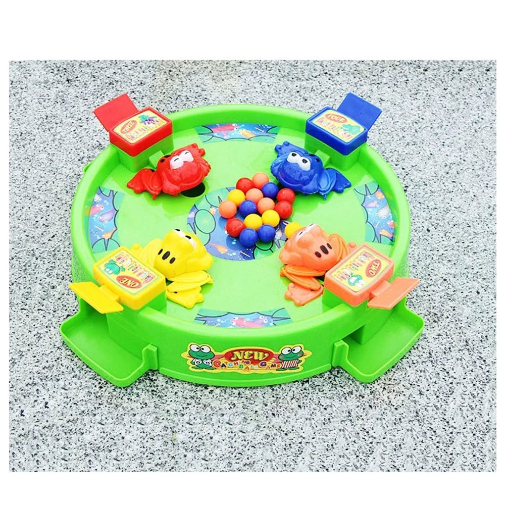 Frogs Eating Balls Table Game Toy Set O958