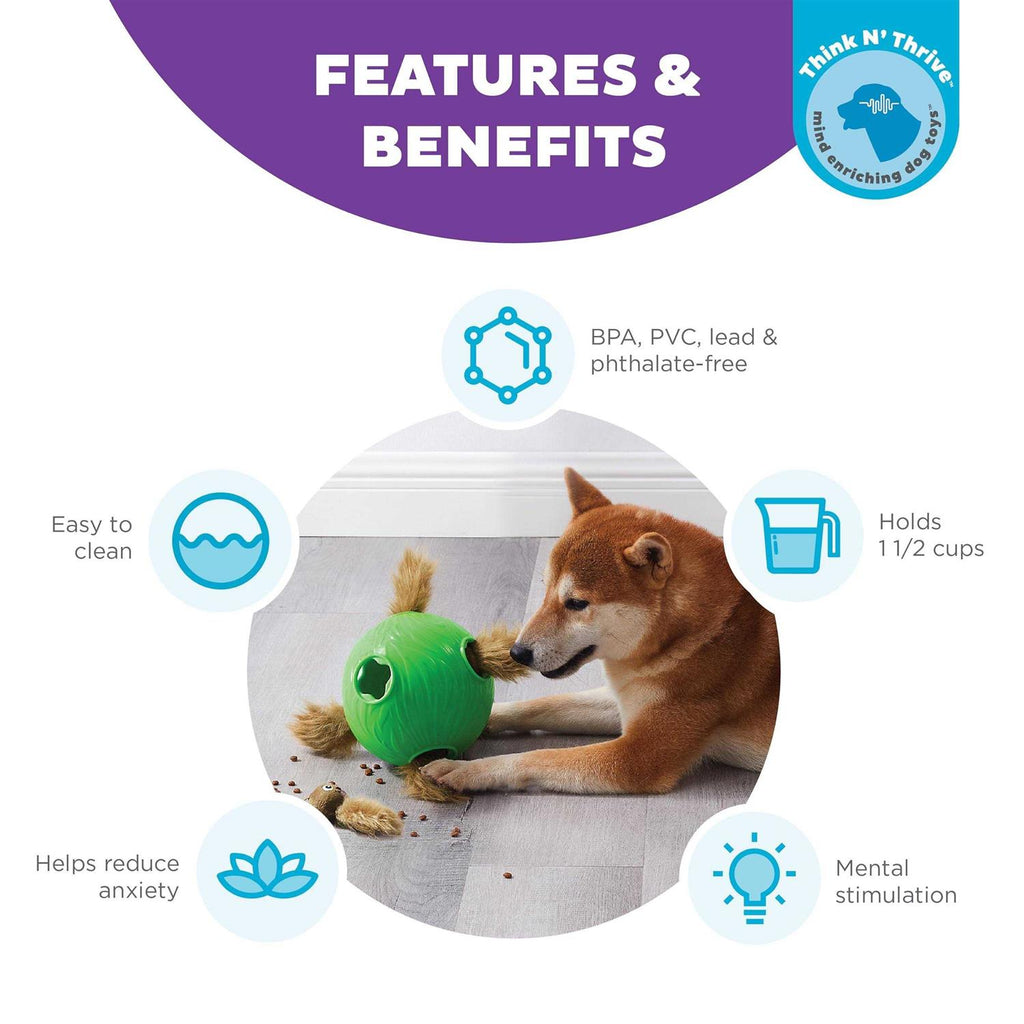 Interactive Puzzle Ball & Treat Dispenser Dog Toy C10039