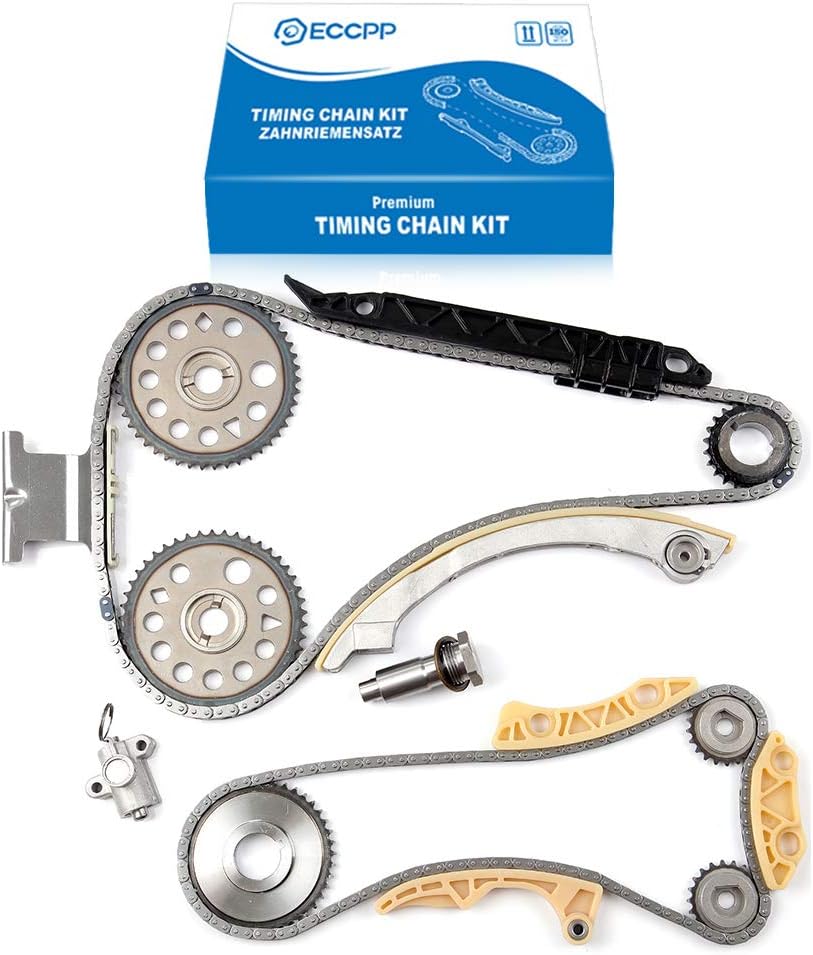 Timing Chain Kit with Tensioner Guide Rail and Sprockets M27464