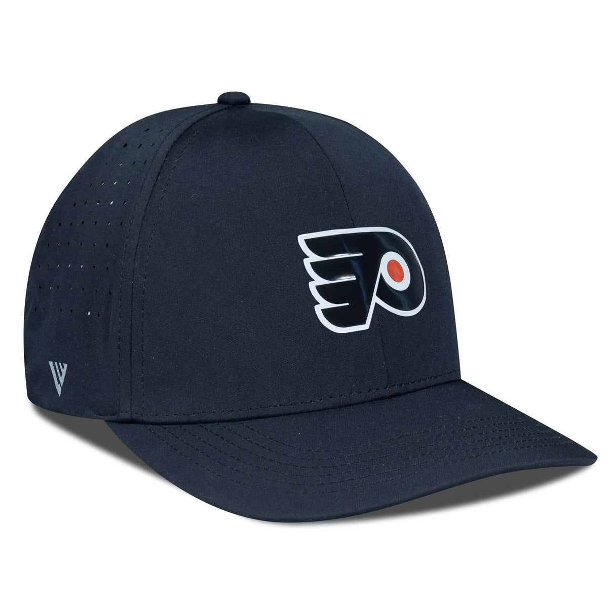 Black Philadelphia Flyers Zeta Flex Hat P728