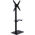 Freestanding TV Stand with Glass Shelf D869