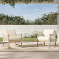 3 Pieces Boho Patio Rattan Bistro Set C855