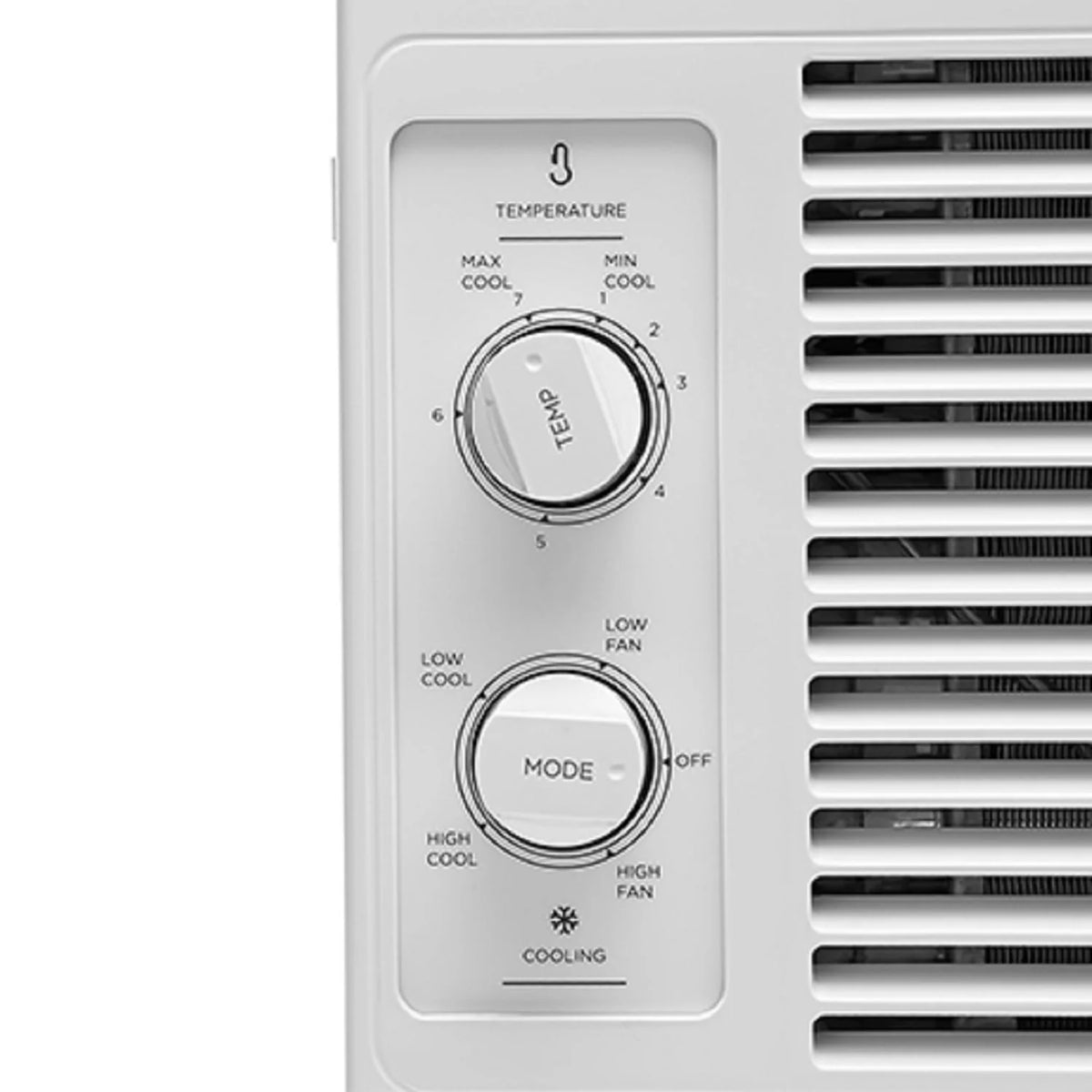 5,000 BTU 150 Sq Ft White Window Air Conditioner X3843