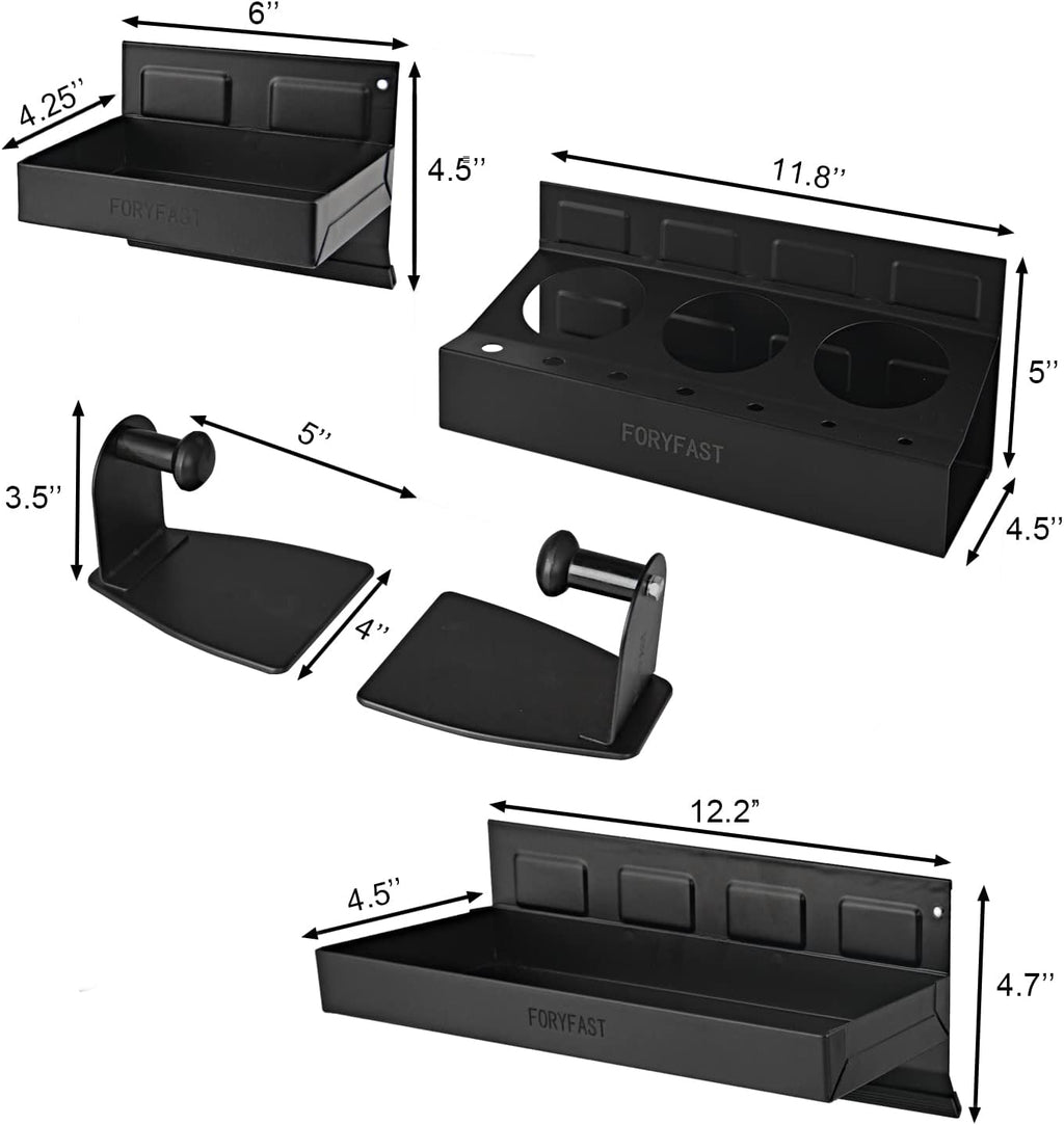 Magnetic Toolbox Tray Set, 4-piece, Pack of 2 T9749