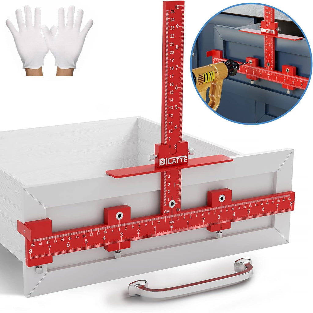 Thickened Aluminum Alloy Cabinet Hardware Jig L17825