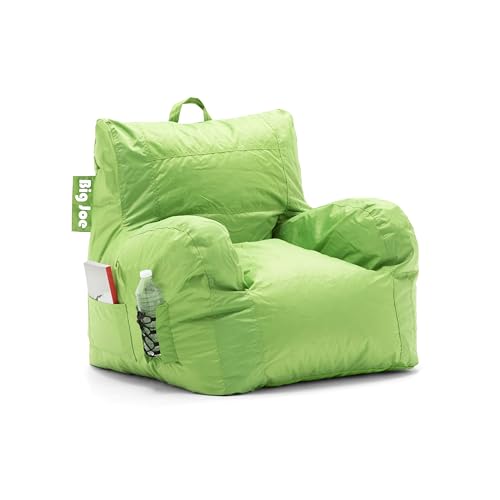Black Durable Polyester Nylon Blend Bean Bag Chair with Drink Holder and Pocket, 3 feet M713260