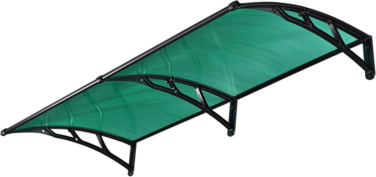 80x40 Door Window Outdoor Awning Polycarbonate Sheets Cover T59464