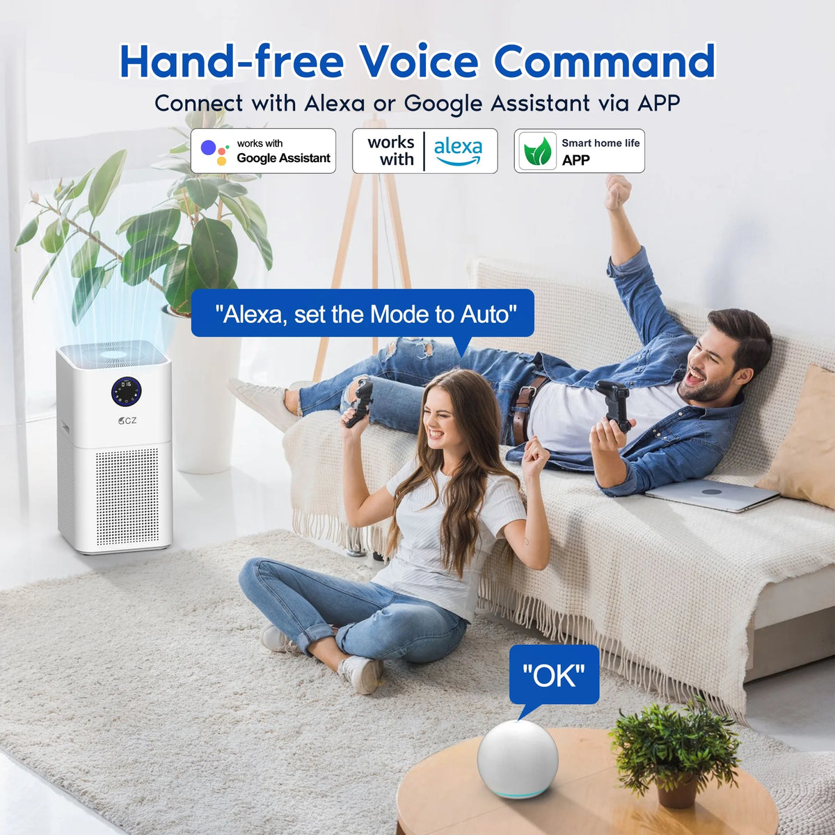 WiFi H13 True HEPA Air Purifier G632073