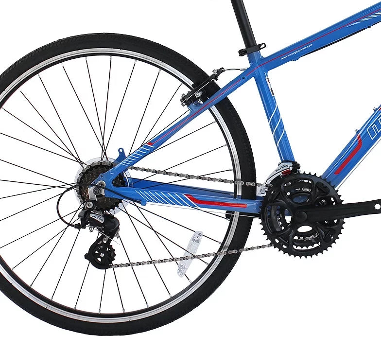 52cm 6061 Aluminum Alloy Hybrid Bike X2346