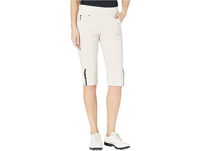 Skinnylicious Pull-On Knee Capris G720