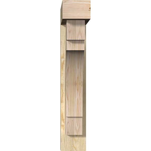 Douglas Fir Bracket with Offset Brace D53218