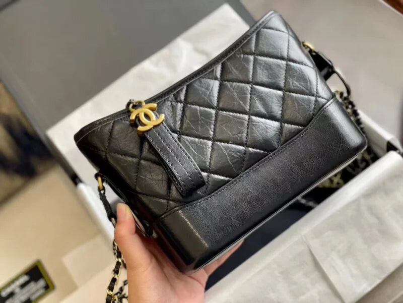 Black Hobo Bag L3801