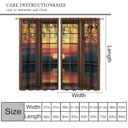 Blackout Curtain 42" W X 45" L C33420