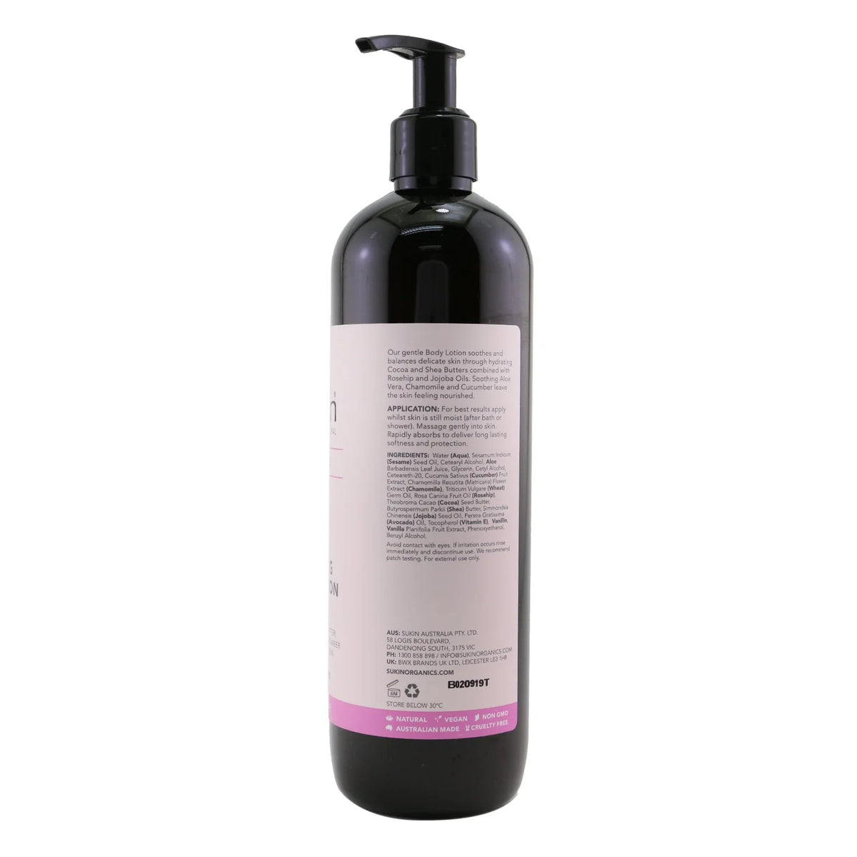 Sensitive Soothing Body Lotion 500ml S1703