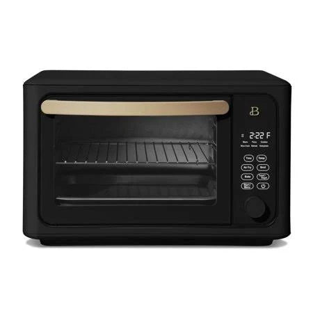 6 Slice Touchscreen Air Fryer Toaster Oven, Black O711