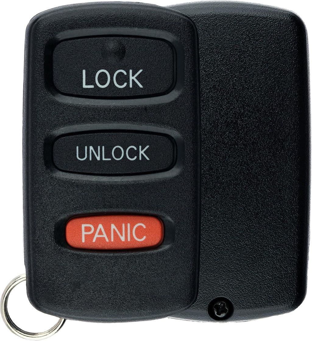 Keyless Entry Remote Car Key Fob for Mitsubishi Montero (Pack of 2) Z2252