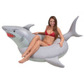 Inflatable Shark Tube Raft O49449