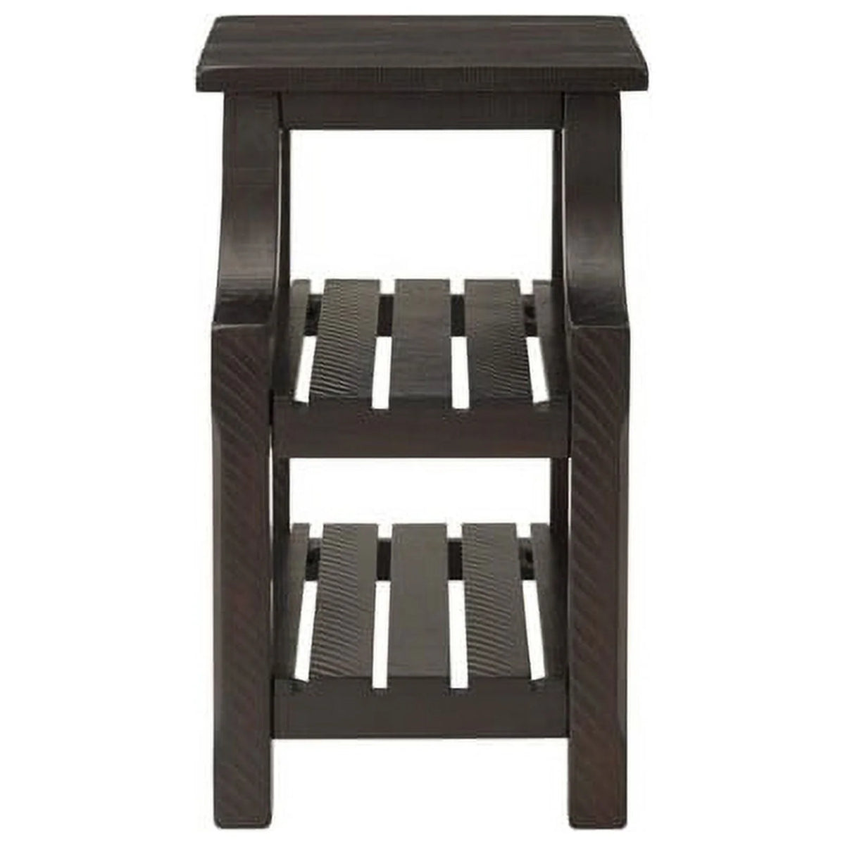 Espresso Coffee Table and Chairside Table Set J20928