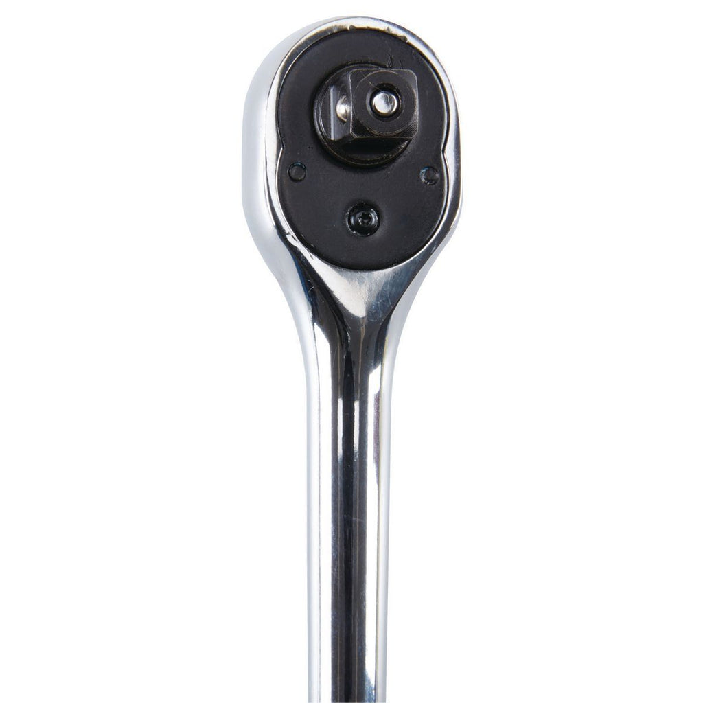 3/8 in. Drive SAE and Metric Chrome Socket and Ratchet Set, 21-Piece E182076