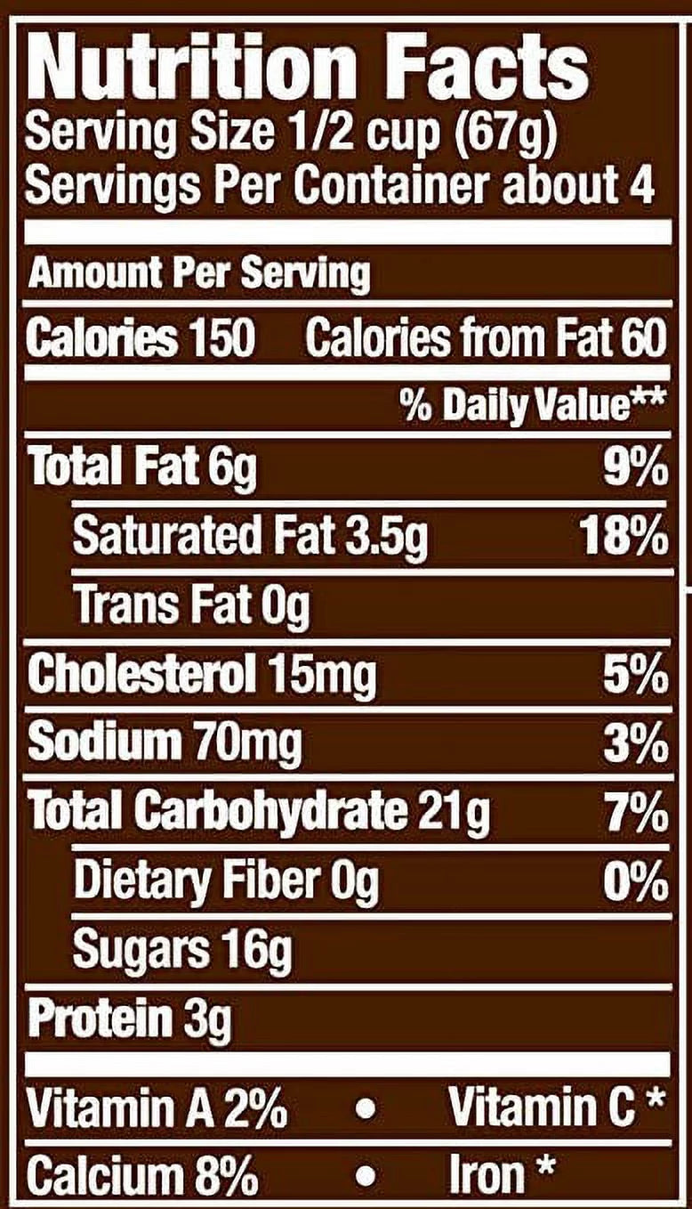 Ice Cream Pint (4 Count) O9759