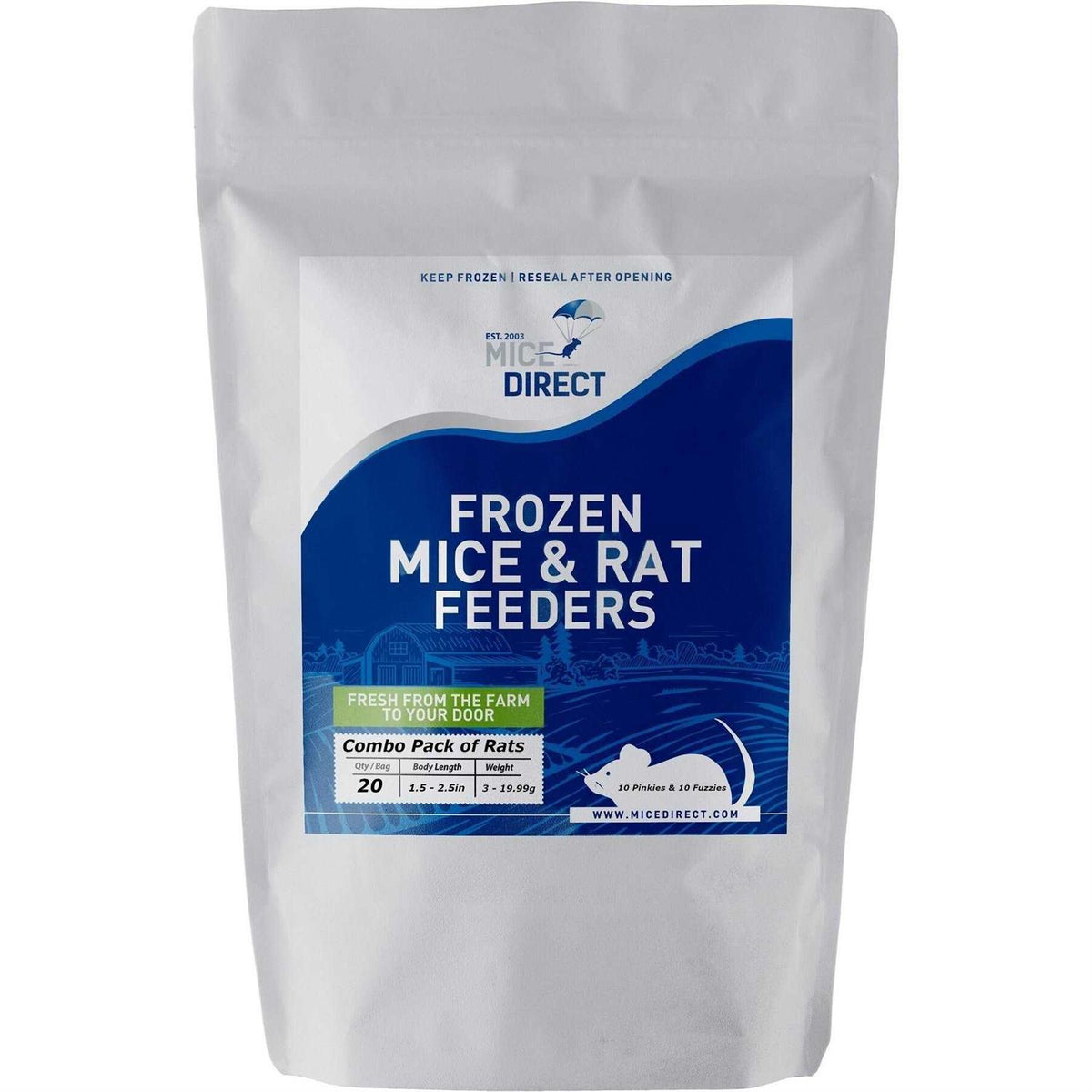 Frozen Mice Feeders Combo Pack 150 Count G405