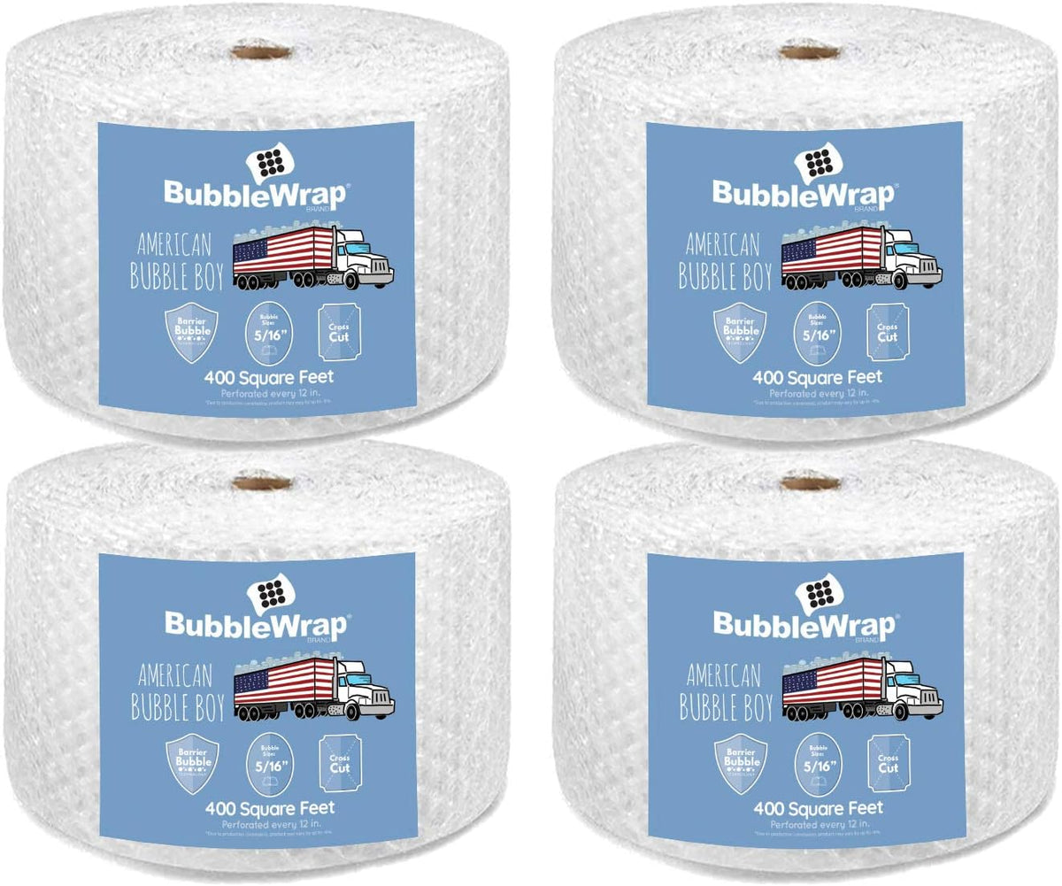 Bubble Wrap 400' Medium Pack of 2 B594945