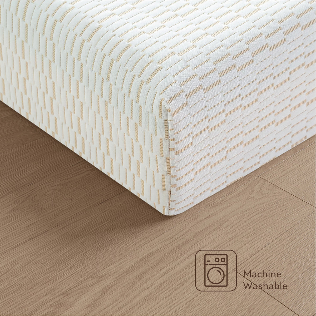 3 inch Twin Size Tri-Folding Memory Foam Mattress E59687