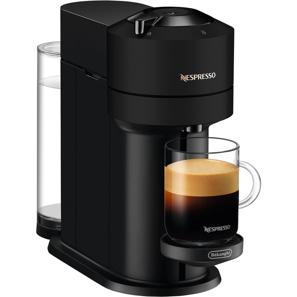 Black Coffee and Espresso Maker with Milk Frother T84712